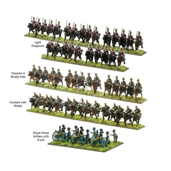 Black Powder Epic Battles: Waterloo - British Light Cavalry Brigade - Picture 2 of 4